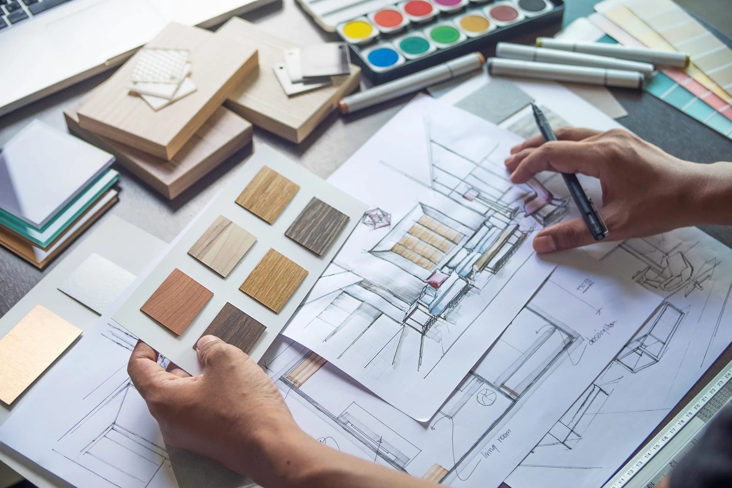 What is taught in the Furniture and Interior Design (B.Des.) course?