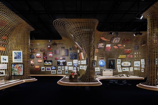 What is taught in the Exhibition Design (B.Des.) course?